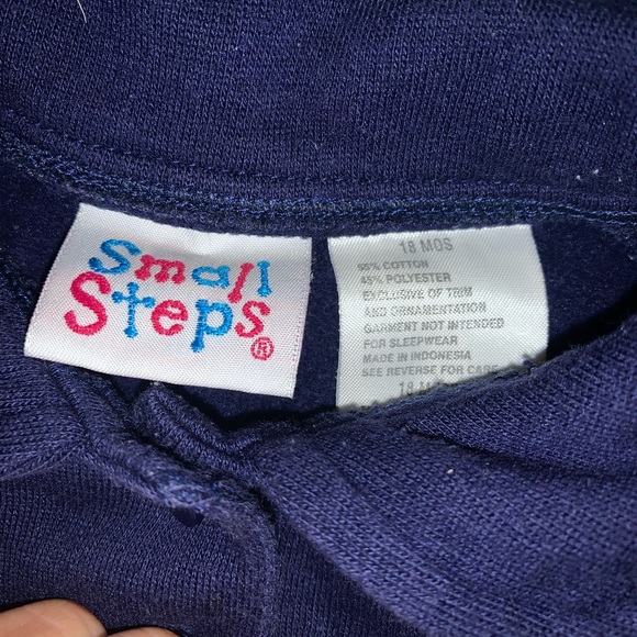 3 for $5 Vtg Small Steps Bear design long sleeve size 18 months - Picture 3 of 4